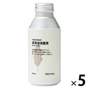 無印良品 中国産茶葉使用 武夷岩烏龍茶 390ml 1セット（5本） 良品計画