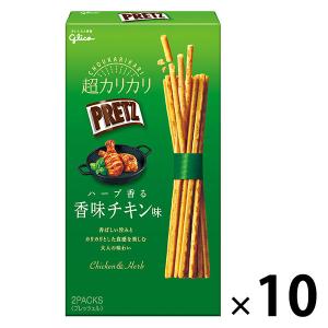 PRETZ 江崎グリコ 8袋 プリッツ (6×4)24入 (大袋 プレッツェル