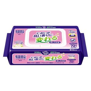 【おしりふき】においが良い香りに変わる おしりふき 1パック(72枚入) アクティ 日本製紙クレシア｜LOHACO by アスクル