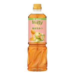 ミツカン 業務用フルーティス 黒酢梅はちみつ（6倍濃縮）1000ml 1本 大容量 飲むお酢｜LOHACO by アスクル
