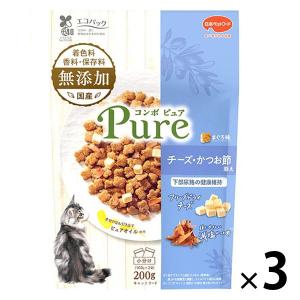 コンボ ピュア キャット まぐろ味 チーズ・かつお節添え ( 200g