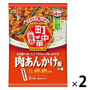 町中華 ピリ辛肉あんかけ飯の素 1セット（1個×2） エスビー食品 時短 料理の素 S＆B｜LOHACO by アスクル