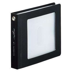 【アウトレット】リヒトラブ myfa スクエアフォトコレクションファイル ミニ ジェットブラック N3326-24 1冊｜LOHACO by アスクル
