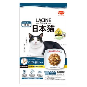 ラシーネ 日本猫 にぼし削り入り 国産 600g（150g×4袋）1袋 日本ペットフード キャットフード｜LOHACO by アスクル