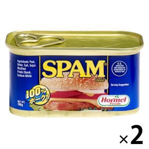 ホーメル スパム(SPAM) 25%レスソルト(減塩) 340g : 食品のネット