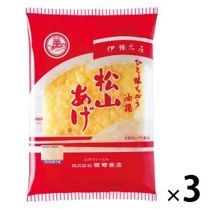 油あげ 松山あげ 大判 3枚入 1セット（1個×3）程野商店 乾物｜LOHACO by アスクル