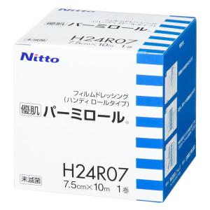 ニトムズ (優肌)パーミロール(ハンディロールタイプ) H24R07 1巻　フィルムドレッシング（防水フィルムロール）｜LOHACO by アスクル