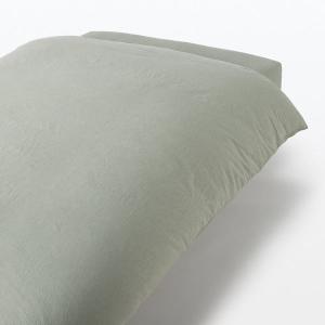 無印良品（MUJI） ベッド 寝具 洗いざらし掛ふとんカバー・S 150