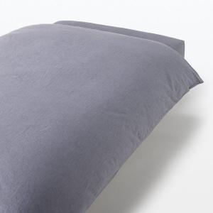無印良品（MUJI） ベッド 寝具 麻平織 まくらカバー 50×70cm用