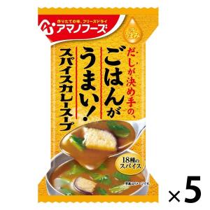アマノフーズ ごはんがうまい! スパイスカレースープ 10個 スープ
