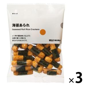 無印良品 海苔あられ 38g 1セット（1袋×3） 良品計画