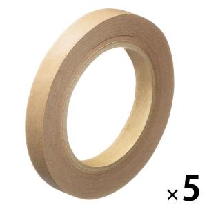 【アウトレット】【Goエシカル】訳あり 寺岡製作所 両面テープ No.7721 つなぎ目あり 幅15mm×長さ20m 1セット（5巻入） オリジナル｜LOHACO by アスクル