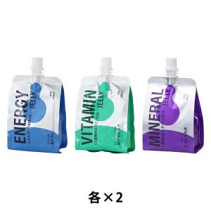 【LOHACO・アスクル限定】ENERGY・VITAMIN・MINERAL ゼリー 180g 6個（3種×各2個）　アソートセット オリジナル｜LOHACO by ASKUL