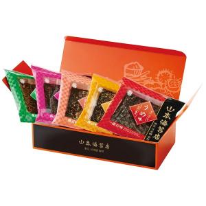 三越伊勢丹〈山本海苔店〉N一藻百味5袋詰合せ 1箱 紙袋付き 手土産ギフト｜LOHACO by アスクル