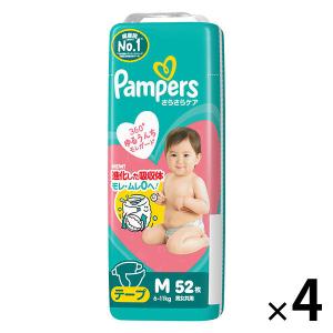 パンパース さらさらケア テープ Mサイズ オムツ 6-11kg ( 62枚
