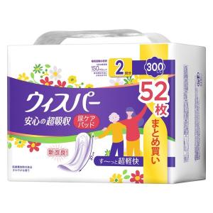 P＆G ウィスパー 安心の超吸収 300cc 52枚 : サンドラッグe-shop