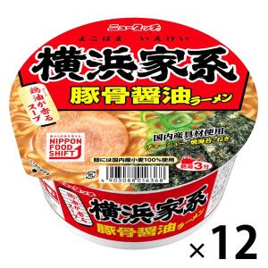 横浜家系豚骨醤油ラーメン ( 108g*12個入 )/ ニュータッチ 横浜家系豚骨醤油ラーメン ( 108g*12個入 )/ ニュータッチ