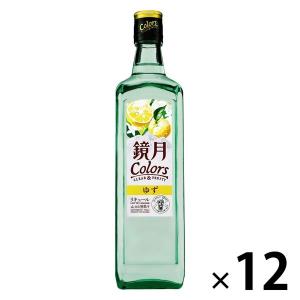 鏡月 Colors カラーズ ゆず 16度 700ml 瓶 1セット（1本×12） 焼酎 サントリー　リキュール｜LOHACO by アスクル