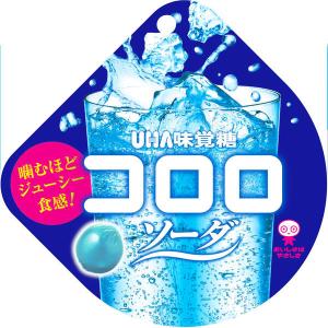 コロロ ソーダ 3袋 UHA味覚糖 グミ