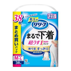 リリーフ まるで下着 超うす パンツタイプ 2回分 L-LL 梱販売用 ( 34枚