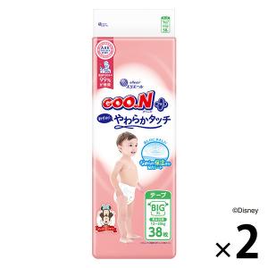 GOO.N 大王製紙 グーンプラス 肌快適設計パンツ BIGサイズ38枚 3パック