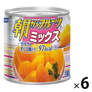 はごろもフーズ 朝からフルーツミックス 190g 6缶の商品画像