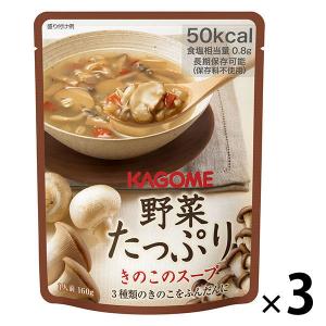 カゴメ 野菜たっぷり きのこのスープ ( 160g )/ カゴメスープ : 爽快
