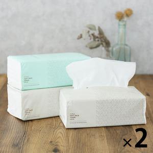 復活特別価格 ティッシュペーパー 300組 ソフトパックティッシュ 大容量 長持ち ＰＥＦＣ認証紙 1セット（3個入×2パック） オリジナル｜LOHACO by アスクル