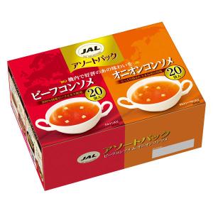 JALスープアソートパック（40袋入）1個 明治