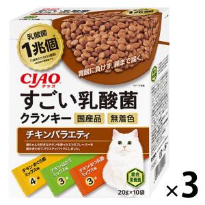 チャオ すごい乳酸菌クランキー まぐろ節・かつお節ミックス ( 22g*25