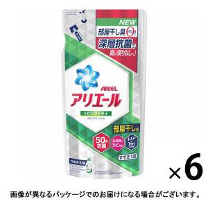【アウトレット】P＆G アリエールリビングドライイオンパワージェルつめかえ用 1セット（6個：1個×6）