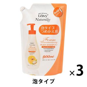 レイヴィー フォームボディシャンプー 泡ローヤルゼリー 詰替 900ml 3個 【泡タイプ】