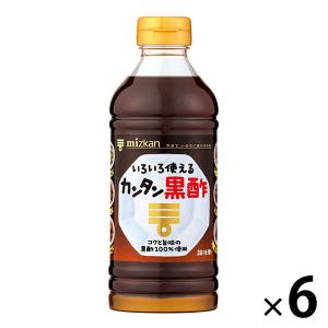 ミツカン カンタン黒酢 500ml 6本｜LOHACO by ASKUL