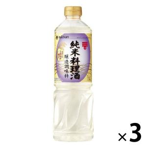 ミツカン 純米料理酒 1L 3本｜LOHACO by アスクル