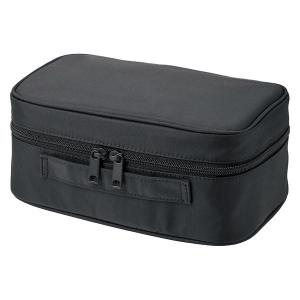 無印良品 ナイロンメイクボックス/S 黒/約23×15.5×9cm 良品計画