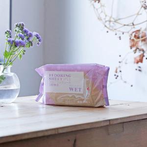 【アウトレット】3層構造 フローリングシート ウェットタイプ 除菌99% 1パック（20枚入） ロハコ（LOHACO）  オリジナル