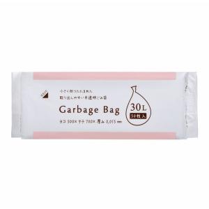 ゴミ袋 コンパクトタイプ 半透明 薄手 30L 50枚入×1パック 厚さ：0.015mm ジャパックス（イチオシ）｜LOHACO by アスクル