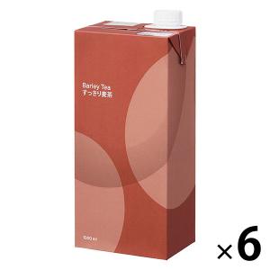 すっきり 麦茶 1L（1リットル）1箱（6本入） オリジナル