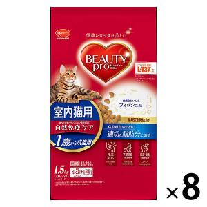 ビューティープロ　1歳　8袋 LOHACO - ビューティープロ 1歳からの成猫用 国産 1. 5kg 8袋