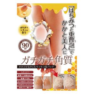 蜂蜜と重曹 もこ泡かかとパック 30g かかと 角質 ケア マイノロジ