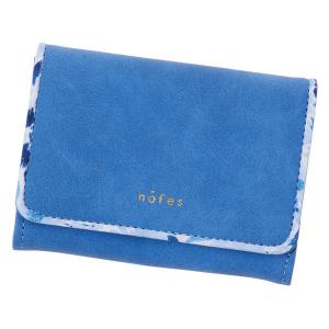 【アウトレット】ノフェス コイン＆カードケース ブルー 青 小銭入れ GLP135A レイメイ藤井　【終売品】