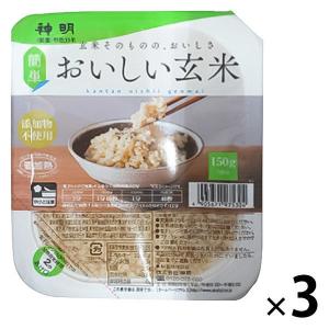 送料無料 マルちゃん 玄米ごはん 3食パック×8個 : 御用蔵 大川 - 通販