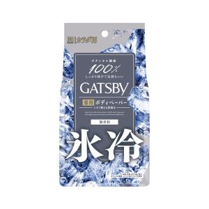 ギャツビー アイスデオドラント ボディペーパー 無香料＜徳用＞30枚（医薬部外品）天然パルプ100％ マンダム｜LOHACO by アスクル