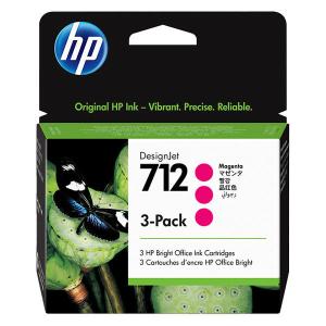 HP 712 純正マゼンタインクカートリッジ 3-Pack 2個セット HP 712 純正インク マゼンタ 3個パック 29mL | : キラキラ通販マート