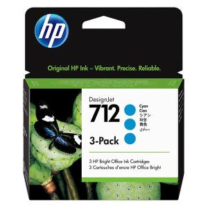 HP 712 712B 純正インク ブラック/カラー 4色セット 38/29mL 各1 計4個