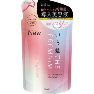 いち髪 ザプレミアムエクストラダメージケア シャンプー シルキースムース 詰め替え 340ml クラシエ｜LOHACO by ASKUL