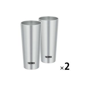 サーモス（THERMOS） 真空断熱タンブラー400ml JDI-400P ペア 1セット（2個）
