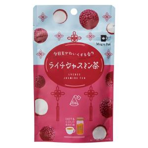 Mug＆Pot（マグ＆ポット） ライチジャスミン茶 1袋（6バッグ入） 三角ティーバッグ｜LOHACO by アスクル