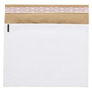【アウトレット】【Goエシカル】訳あり 紙製クッション封筒　S　白　1パック（5枚入）　シモジマ｜LOHACO by アスクル