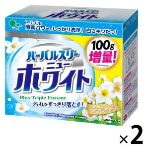 ミツエイ 洗濯洗剤 粉末 ハーバルスリーニューホワイト 900g 10個